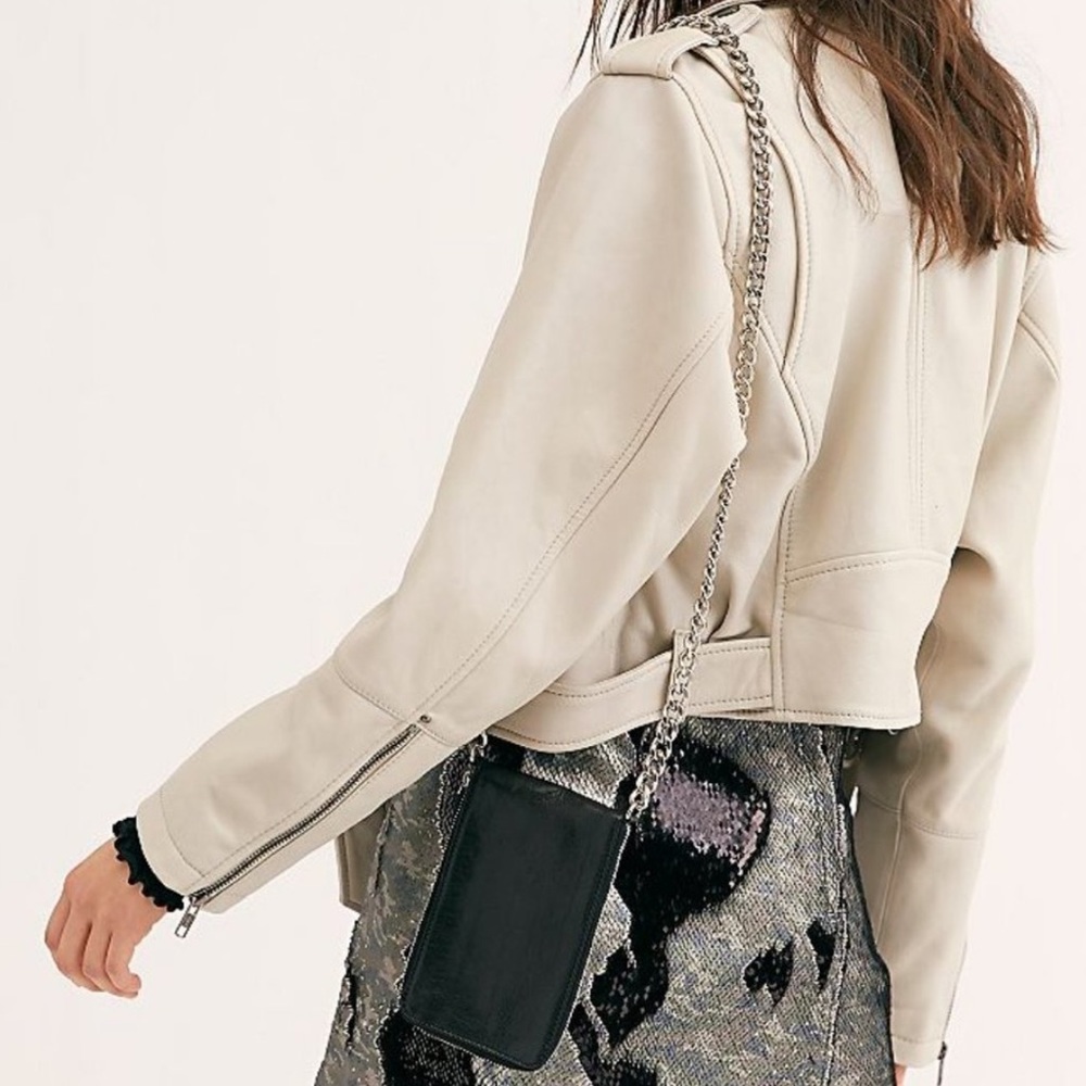 Free People All Night Chunky Chain Wallet